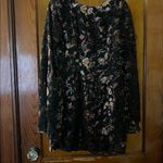 Lulus Charismatic Influence Black Burnout Velvet Cowl Back Mini Dress medium Photo 4