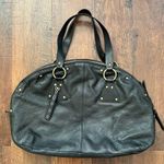 7 For All Mankind black leather shoulder bag Photo 0