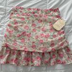 Altar'd State Floral Skirt Photo 4