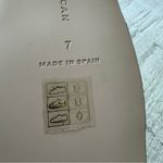 Good American Standout Slide Sandals size 7 Never Worn Silver Square Toe Photo 9