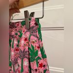 NEW! Boden Multi Tiered Crepe Skirt in Posy Pink, Oriental Palm Size 6R Pink Photo 7