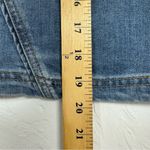 Democracy  Blue Embroidered Denim Skirt Womens 14 Jean Boho Coastal Cowboy Floral Photo 7