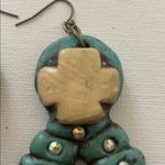 Sookie Sookie TM Clay turquoise large earrings Blue Photo 2