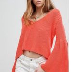 Free People  Damsel Bell Sleeve Sweater Large Photo 0