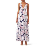 Cynthia Rowley Rent the Runway Rose Floral Aurora Maxi dress - Size 4 Photo 3