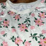 Draper James DJ  size XXL pullover long sleeve pajama sleep top floral print soft Photo 6