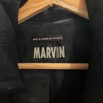 Vintage Marvin Richard long wool coat size small Black Photo 1