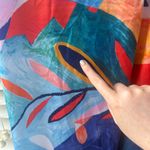 Nicole Miller  Maxi Colorful Long Sleeveless Dress Photo 1