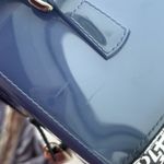 Furla Designer Navy & Graffiti-Style Rubber Candy Cookie Handbag Y2K Pop Street Photo 11