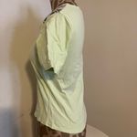 Burberry Vintage Beige cotton tee-shirt with Tartan details on shoulder  London Photo 2