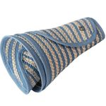 💕ERIC JAVITS💕 Brooke Packable Squishee Visor ~ UPF50+ Blue Mix One Size NWT Photo 2