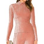 Michael Costello NWT x REVOLVE Piera Top in Mauve Size Small Photo 1
