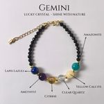 Handmade Gemini Crystal Bracelet Photo 3