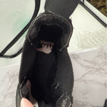 Sorel Hi Line Heeled Slip On Chelsea Sock Boots Black Waterproof Sz 7 US Goth Photo 6