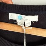 NEW Boden Black Lara Ruffle Wool Cotton Sweater 16 Photo 6