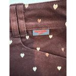Marie Claire Sport Corduroy Hearts Mini Skirt/Skort Small Brown Photo 2