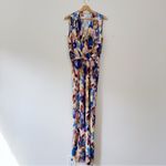 NEW Favorite Daughter The Sleeveless Nita Dress Winter Bloom SMALL Blue Photo 7