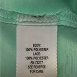Candie's Vintage CANDIE’S Light Pastel Seafoam Green Top Photo 3