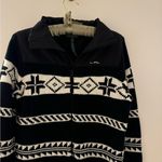 Ralph Lauren Gorgeous  active zip up sweater/ jacket size M black and white Photo 1
