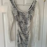 ZARA white lace mini dress Photo 2
