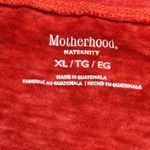 Motherhood Maternity  cute graphic red cozy soft festive Christmas shirt NWT XL Photo 5