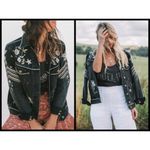 💕SPELL & THE GYPSY💕 Celestial Embellished Jacket XS NWT Black Photo 6