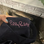 Lilly Pulitzer Worth skinny pants true navy with sateen look Photo 3