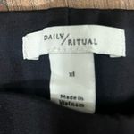 Daily Ritual pants sz XL Black Photo 2
