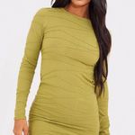 Pretty Little Thing Green Bodycon Mini Dress Photo 1