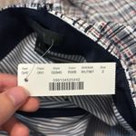 J.Crew NWT  Pencil Skirt- Blue, White, Red Lightweight Tweed, Size 2 Photo 6