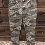 EXPRESS Camo Skinnies With Side Zippers Photo 0