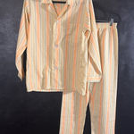 Towncraft  Jcpenny Orange Pajama Set‎ Size Small Photo 0