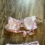 SheIn  Pink Floral Bikini Size Medium Photo 4