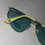 Juicy Couture  Green Aviator Sunglasses NWT Photo 5