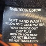 I am gia Cira Striped Cropped Hoodie Pullover Oversized Relaxed Sweatshirt M Photo 4