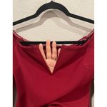 Lulus Over the Swoon Wine Red Off-the-Shoulder Bodycon Dress Photo 3