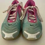 Nike Air Max 720 Women’s Sz 8 Teal Tint Multicolor Gold Shoes Running Training Photo 2