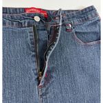 Goddess Trends Womens Maxi Denim Pencil Skirt Red Stitching Size 14 Western Blue Photo 9