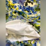 Pretty midi dress 🤍💙NEW💙💛 Blue Size 8 Photo 6