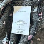 Rewind Black Floral Long Sleeve Lightweight Dress Size Large NEW with Tags Photo 8