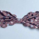 Marysia Swim Marysia Antibes Bikini Swim Top Bandeau Pink Bandana Print Size Large NEW Photo 1