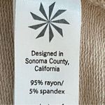 Athleta  “Run Along Dress” cream/tan hoodie short dress with POCKETS. Small. EUC Photo 11