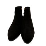J. Crew Black Women's Suede ZipAnkle Booties Size 8 Photo 9