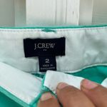 J.Crew Green Bermuda Shorts Classic Cotton Twill Photo 2