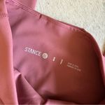 STANCE Happening Leggings In Rebel Rose Mauve Pink Size Small NWT Photo 4