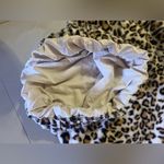 Leopard print faux fur Jacket Ham & Threads hoodie pull on size L Brown Size L Photo 15