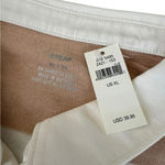 Aerie  Cropped Polo Pink/White- XL Photo 1