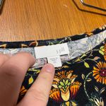 J. Jill Woman's Floral Printed Oversized Casual Tunic Blouse Size XS Black Photo 1