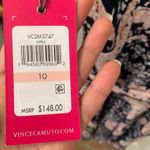 Vince Camuto Elegant Black and Pink Patterned Dress size 10 Photo 6