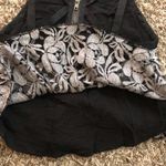 Free People floral embroidered, flowy tank top with strappy zip up back Photo 13